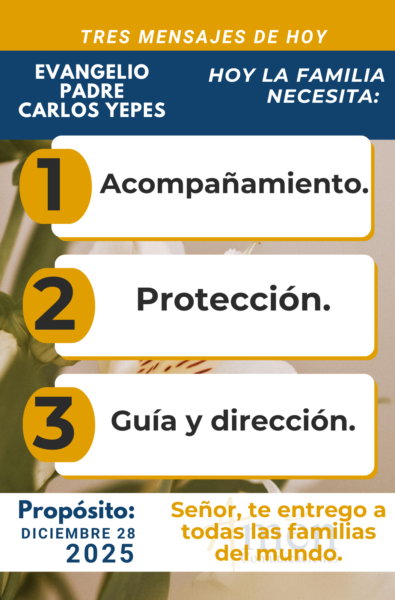 Salmo del día - 28 de diciembre 2025 - padre carlos Yepes