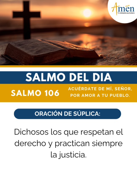 Salmo de hoy 12 de febrero 2026 - amen comunicaciones