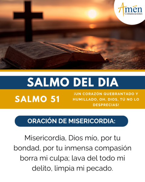 Salmo de hoy 20 de febrero 2026 - amen comunicaciones
