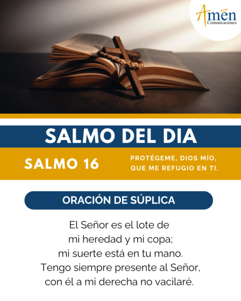 Salmo de hoy 4 de abril 2026 - amen comunicaciones