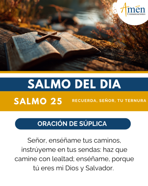 Salmo de hoy 10 de marzo 2026 - amen comunicaciones