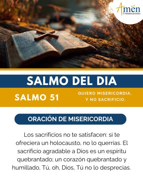 Salmo de hoy 14 de marzo 2026 - amen comunicaciones
