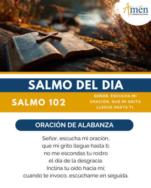Salmo de hoy 24 de marzo 2026 - amen comunicaciones