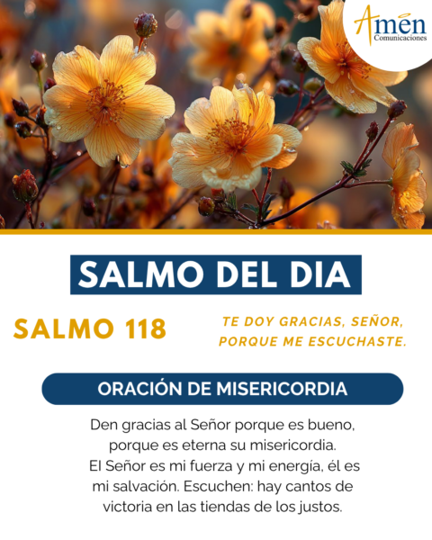 Salmo de hoy 11 de abril 2026 - amen comunicaciones