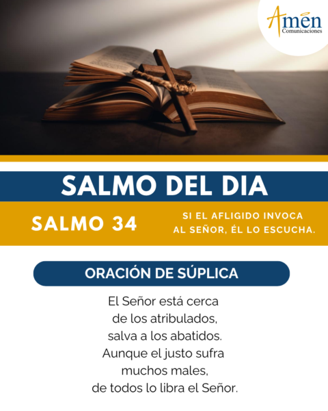 Salmo de hoy 16 de abril 2026 - amen comunicaciones
