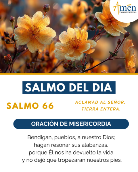 Salmo de hoy 23 de abril 2026 - amen comunicaciones