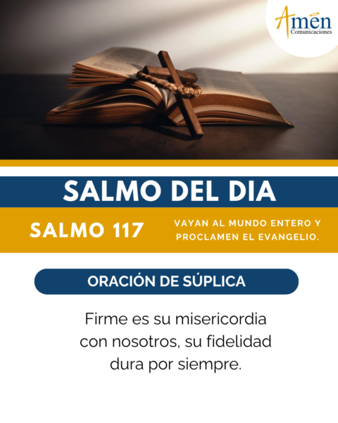 Salmo de hoy 24 de abril 2026 - amen comunicaciones