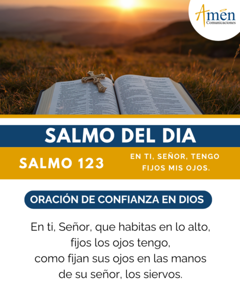 Salmo de hoy 3 de junio 2026 - amen comunicaciones