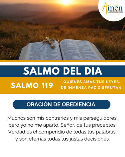 Salmo de hoy 5 de junio 2026 - amen comunicaciones