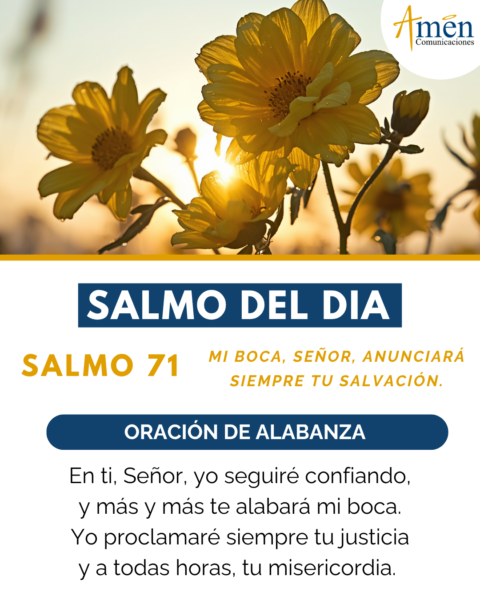 Salmo de hoy 6 de junio 2026 - amen comunicaciones