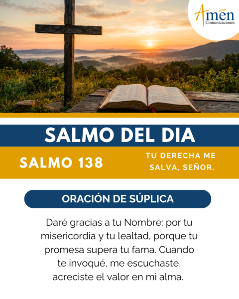 Salmo de hoy 12 de mayo 2026 - amen comunicaciones