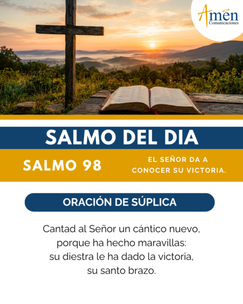 Salmo de hoy 25 de mayo 2026 - amen comunicaciones