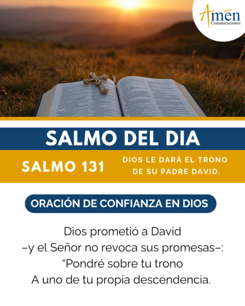Salmo de hoy 19 de junio 2026 - amen comunicaciones