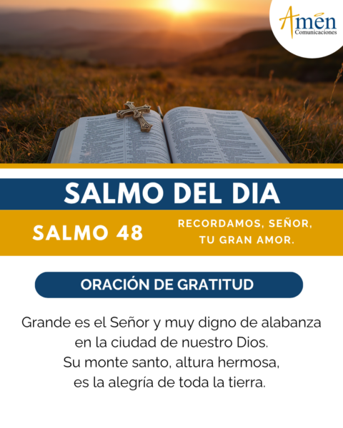 Salmo de hoy 23 de junio 2026 - amen comunicaciones