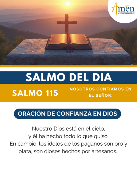 Salmo de hoy 7 de julio 2026 - amen comunicaciones