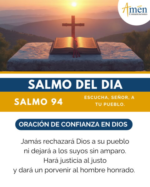 Salmo de hoy 15 de julio 2026 - amen comunicaciones