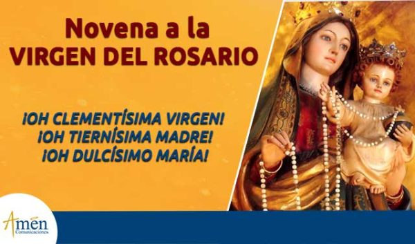 Novena Virgen de Rosario - amen comunicaciones