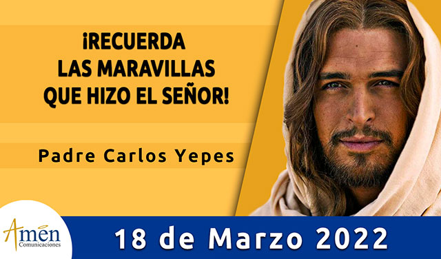 Evangelio de hoy-amen comunicaciones-lunes-18-abril-2022
