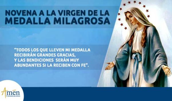Novena a la Virgen de la medalla milagrosa - Amen comunicaciones 