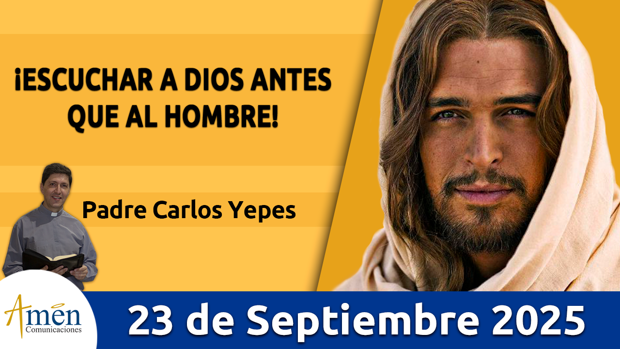 Evangelio de hoy 23 de septiembre 2025 - amen comunicaciones