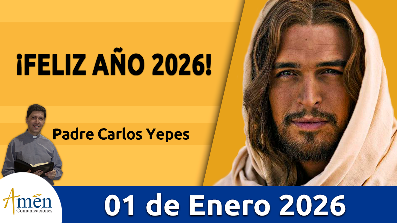Evangelio de hoy 1 de enero 2026 - amen comunicaciones