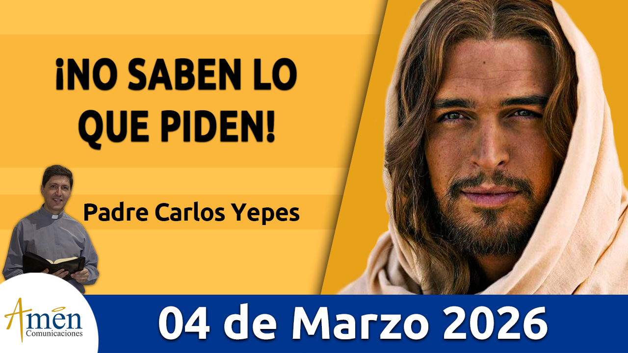 Evangelio de hoy 4 de marzo 2026 - amen comunicaciones